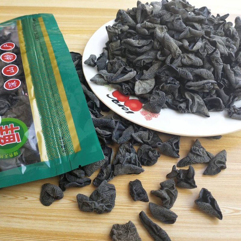 东北黑木耳无根无糖手工摘特产野生黑木耳干货500g