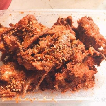 麻辣鸡架