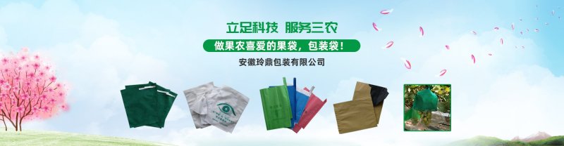 安徽玲鼎果袋墨绿色无纺布套袋阳光玫瑰防鸟防晒套袋