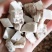 茯苓丁，赤茯苓丁干品手工切丁原色无硫，过筛无面
