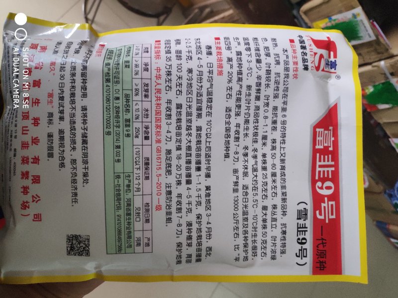 富韭9号韭菜种子耐热耐寒抗病抗重茬冬季不休眠