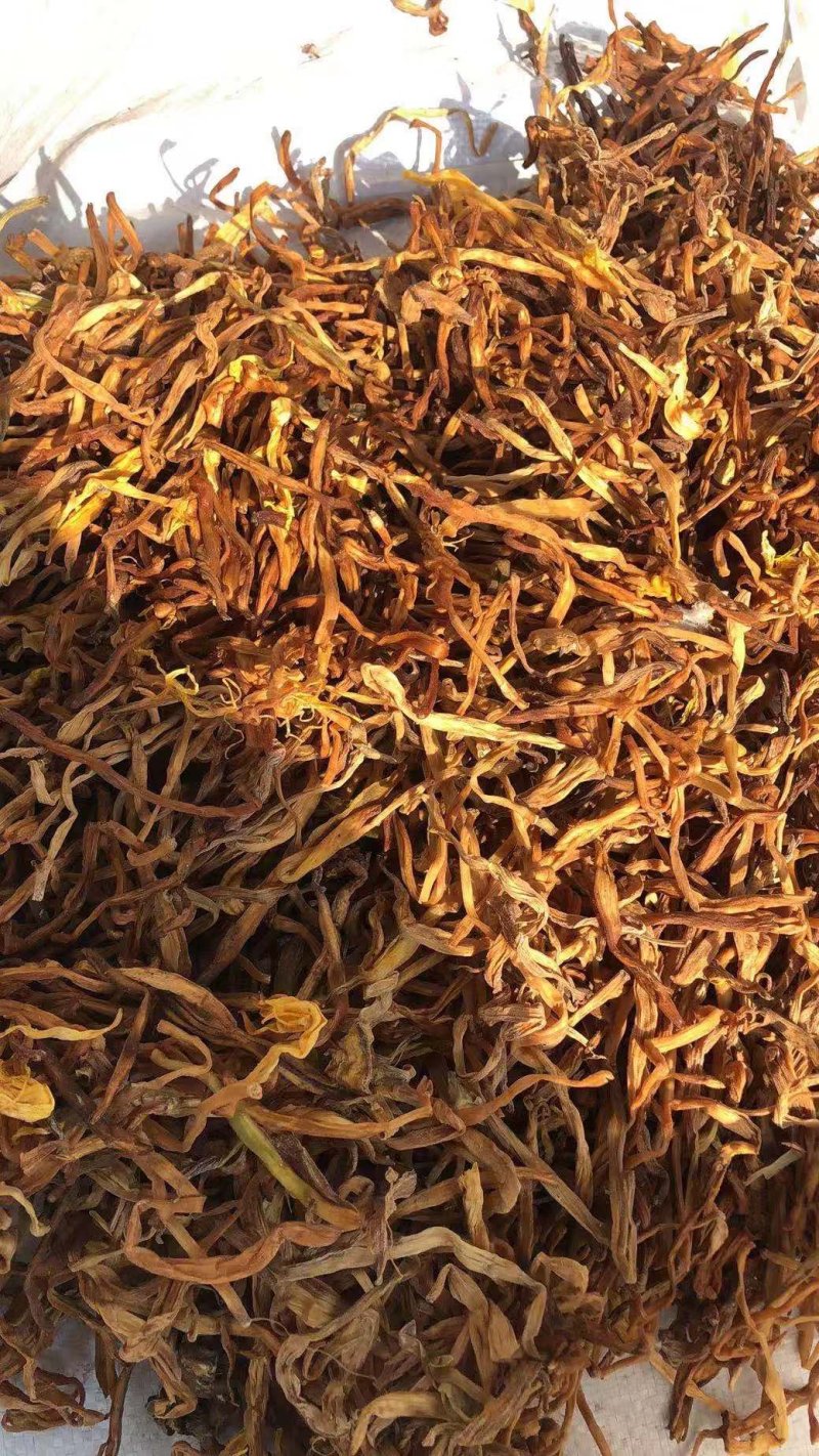 黄花菜常年供应批发及零售各种档次无硫黄花菜