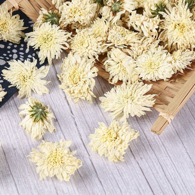 【黄山发货】头茬黄山贡菊花茶不苦过筛非七月花太阳花包邮