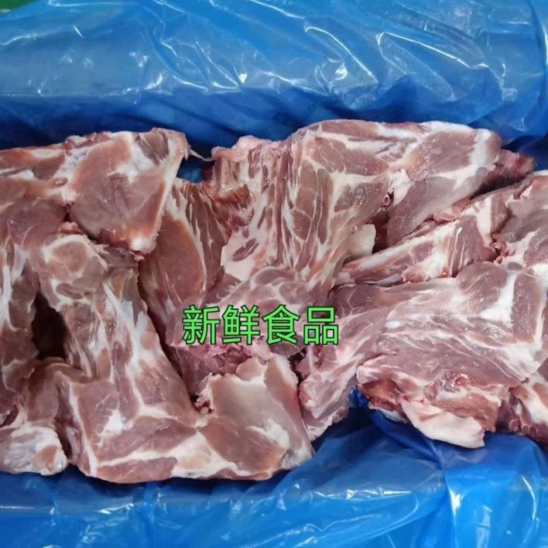 新鲜冷冻猪胫骨猪骨头肉多一箱30斤饭店食堂快餐熬汤食材