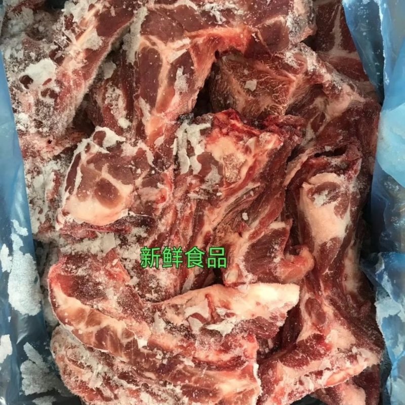 新鲜冷冻猪胫骨猪骨头肉多一箱30斤饭店食堂快餐熬汤食材