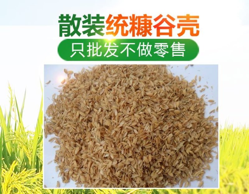 【有好货】新鲜各种规格统糠（谷壳粉）货源充足来电咨询