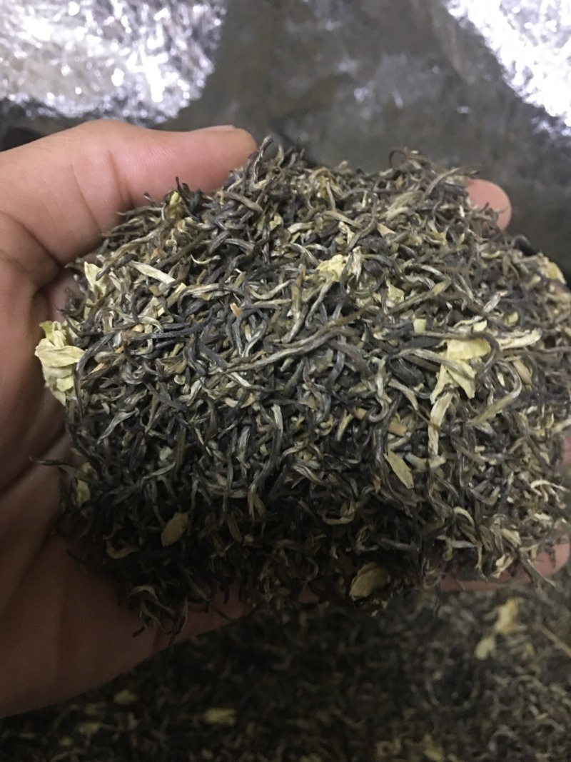 雪花王广西横州市茉莉飘雪茉莉花茶浓香型特级花茶