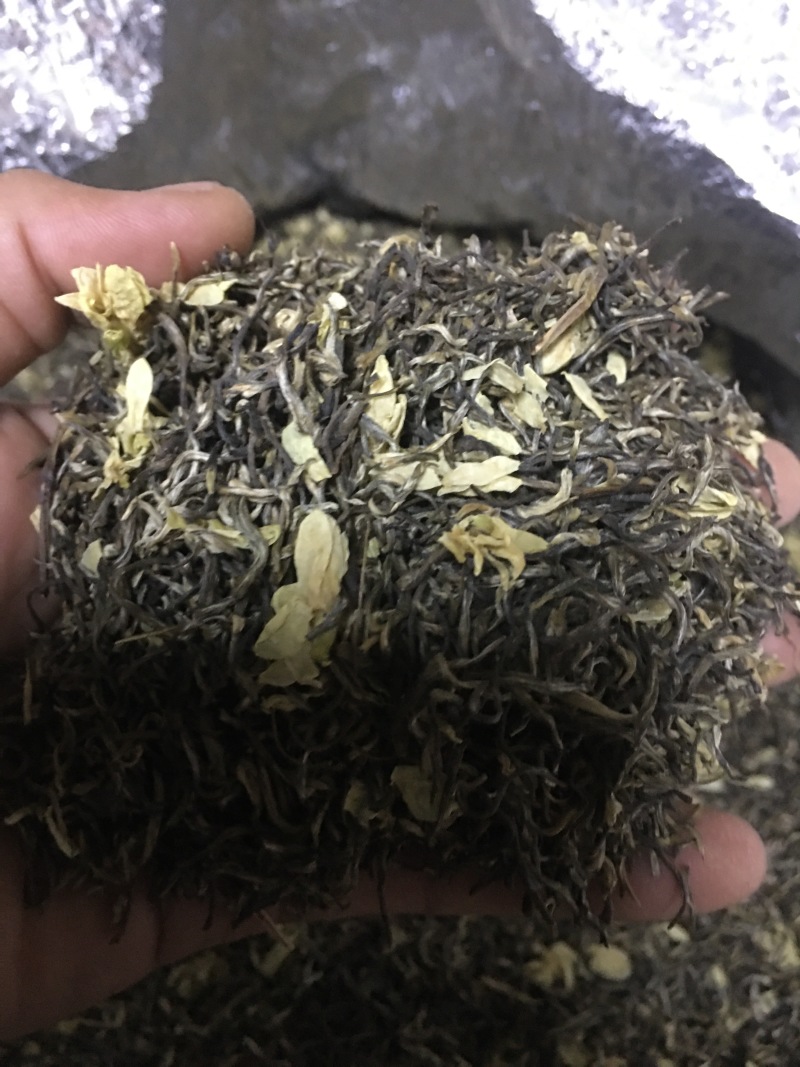 雪花王广西横州市茉莉飘雪茉莉花茶浓香型特级花茶