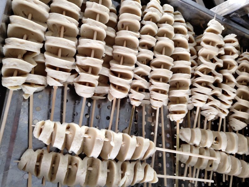 【精品】多规格面筋串手工制作厂家直发商用家用质优