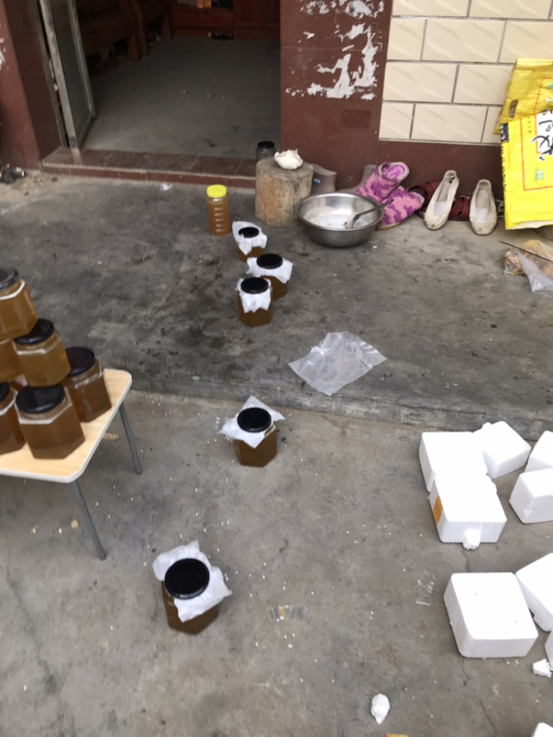 纯正鸭脚木中蜂冬蜜
