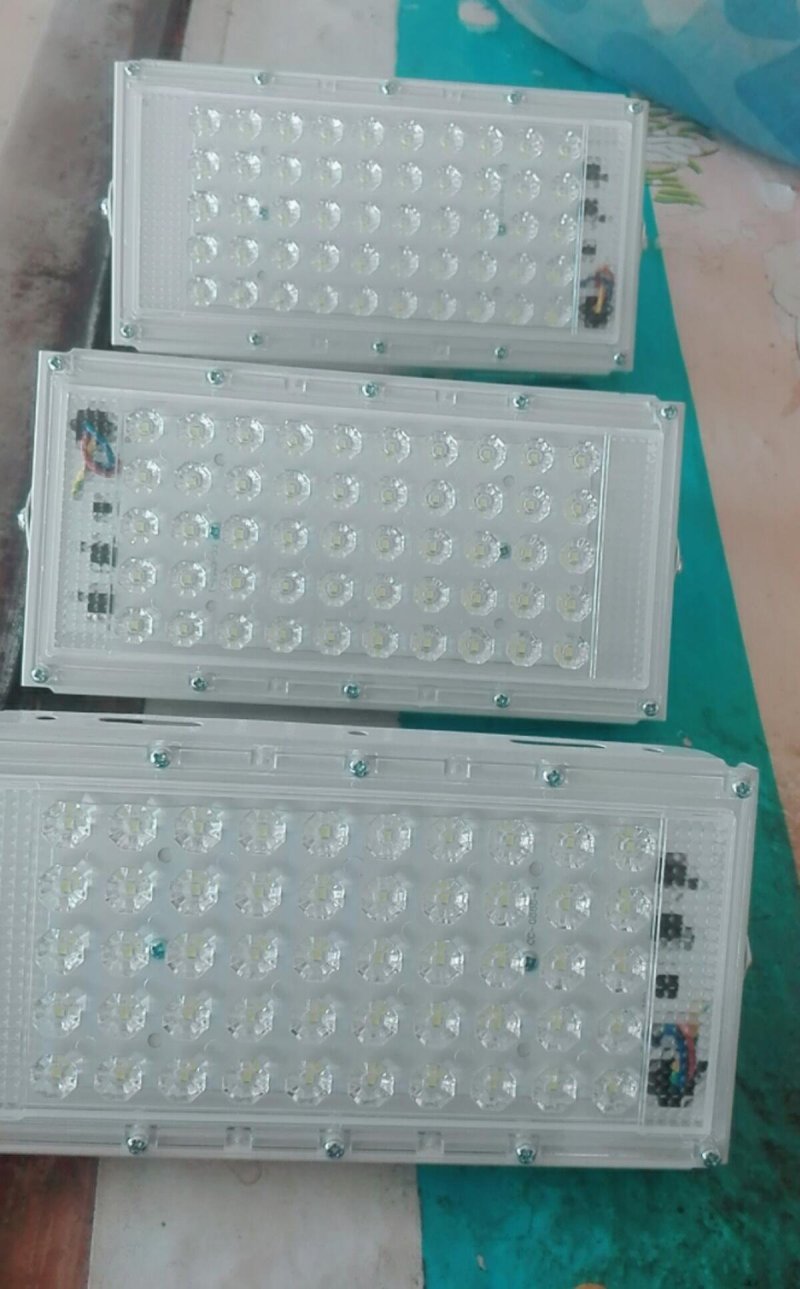 LED投光灯防水灯工厂射灯路灯广场灯门灯庭院灯户外灯透镜