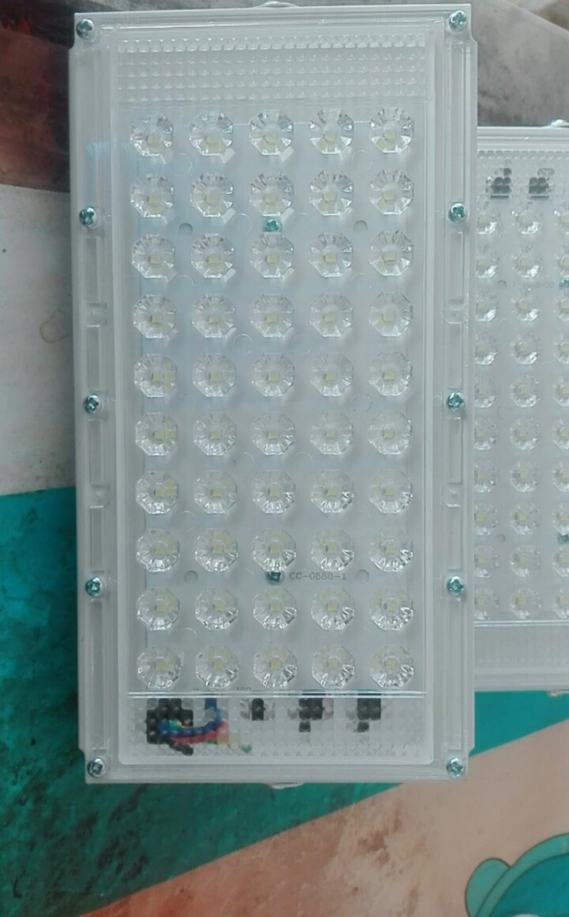 LED投光灯防水灯工厂射灯路灯广场灯门灯庭院灯户外灯透镜