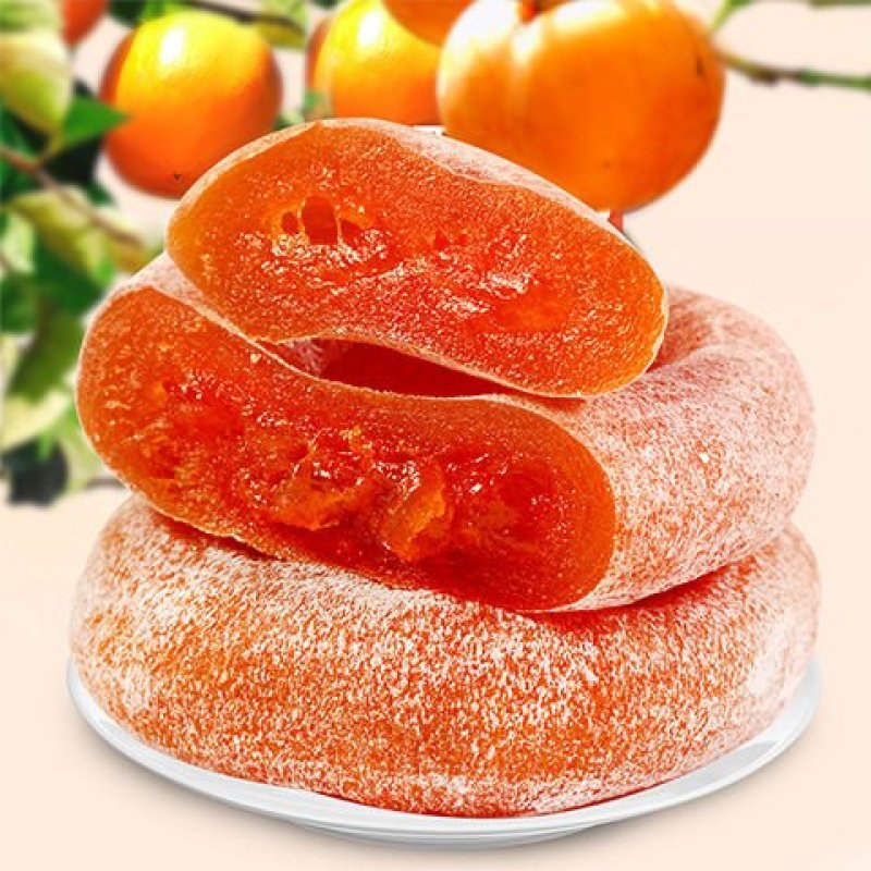 【一件代发】新鲜柿饼特级降霜柿饼农家柿子饼吊柿子