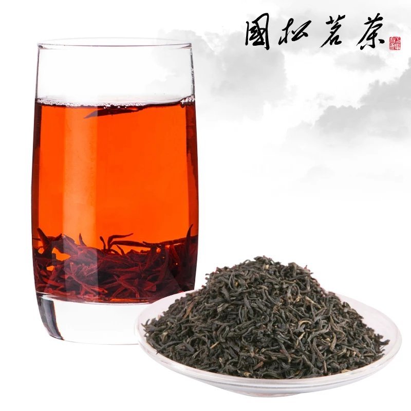 国松祁门红茶200g正宗核心产区19年新浓香型祁红香螺茶