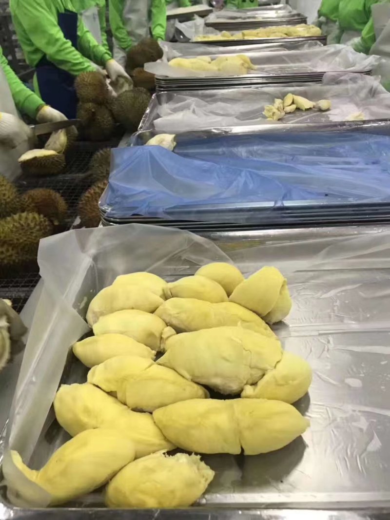 上上乐盒装榴莲肉冷冻树熟无核榴莲金枕头榴莲水果