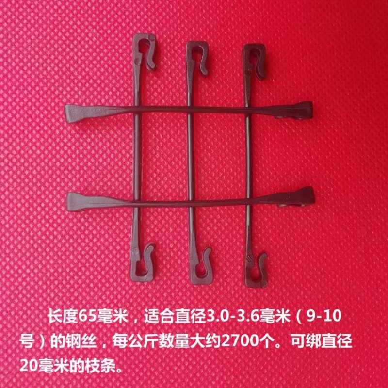 白色宽头60毫米绑枝卡葡萄树用猕猴桃树用