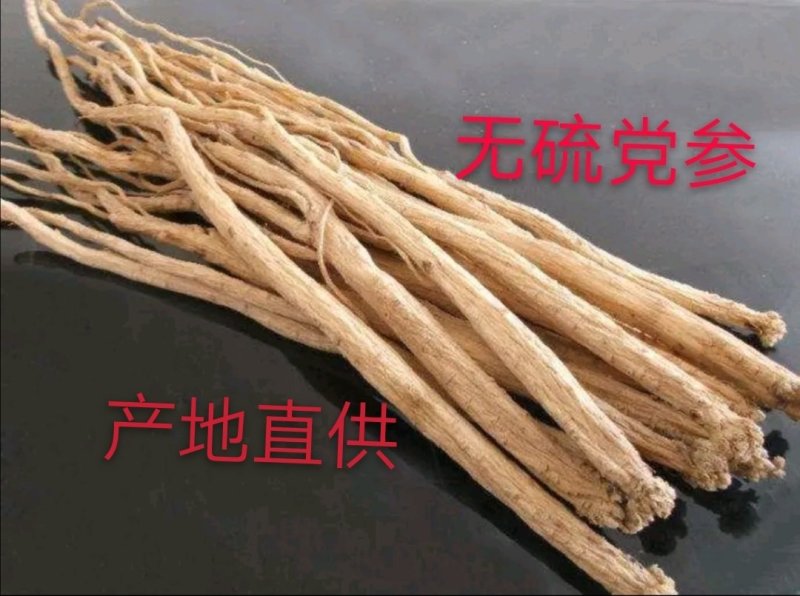 甘肃无硫党参，党参条，党参段，全国包邮。