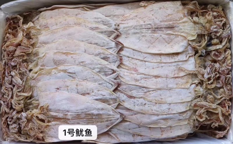 ️北海鱿鱼。白净新鲜货AAAA，干度特好12345号