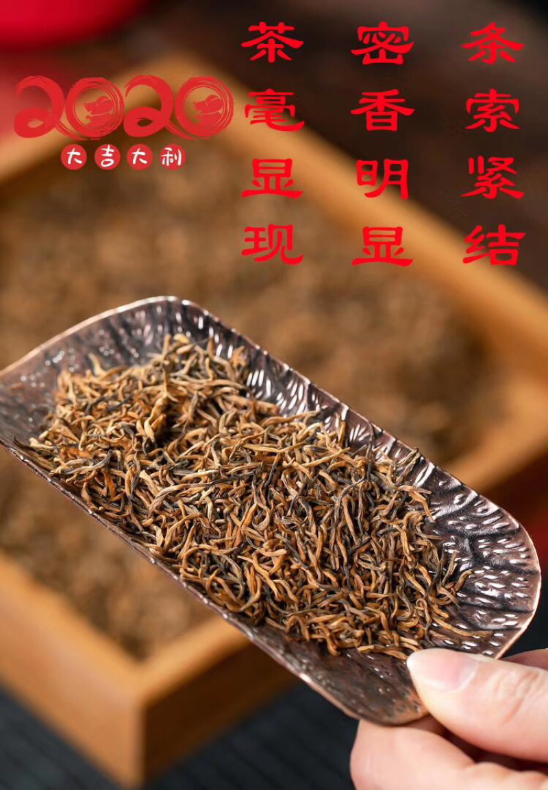 新茶头春黄芽蜜香金骏眉正宗武夷山特级红茶浓香型