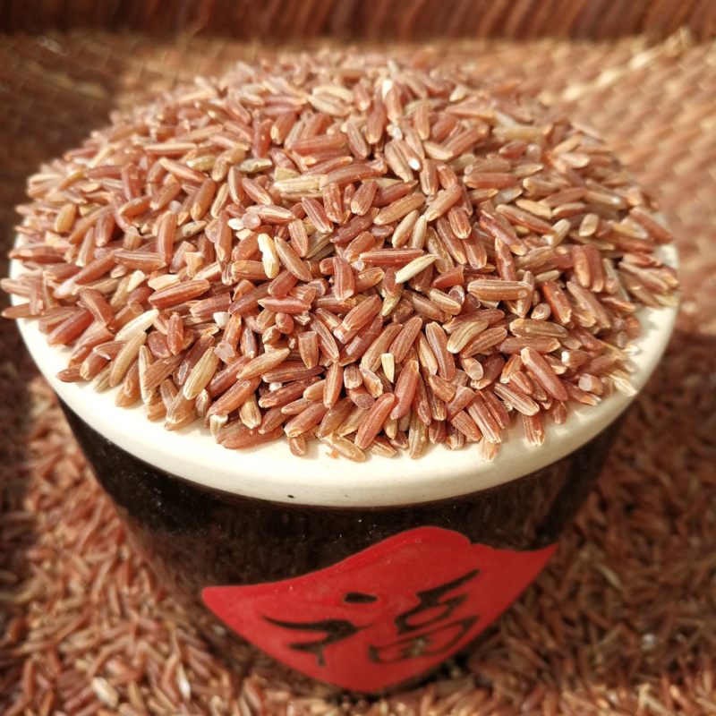 红米紅糙米农家糙米每十斤四元邮费
