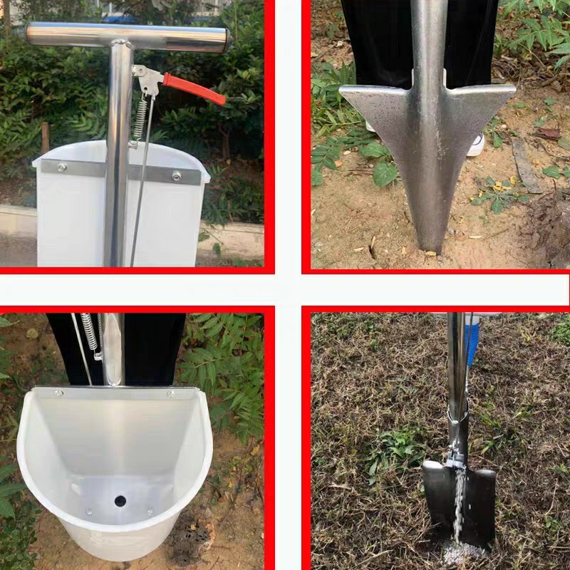果树施肥器追肥神器农用工具玉米硬地根部多功能手动溜肥器施