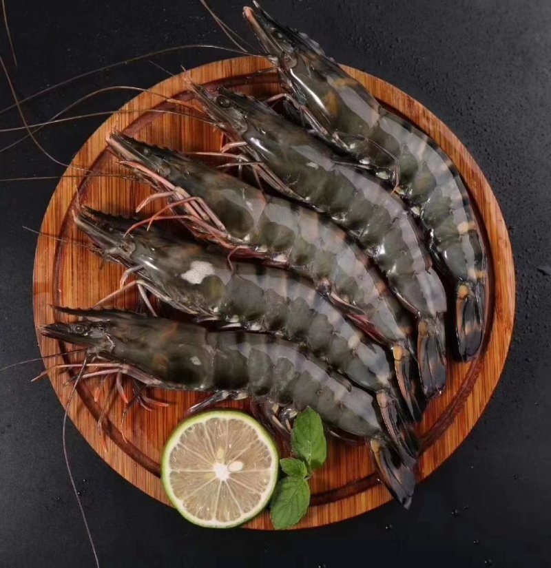 越南野生黑虎虾