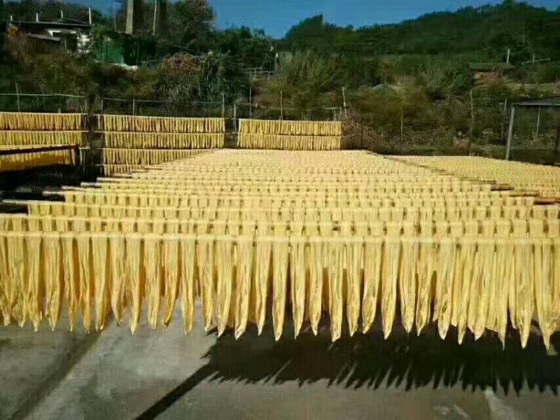 河源农家特产柴火黄豆腐竹干货自产自销