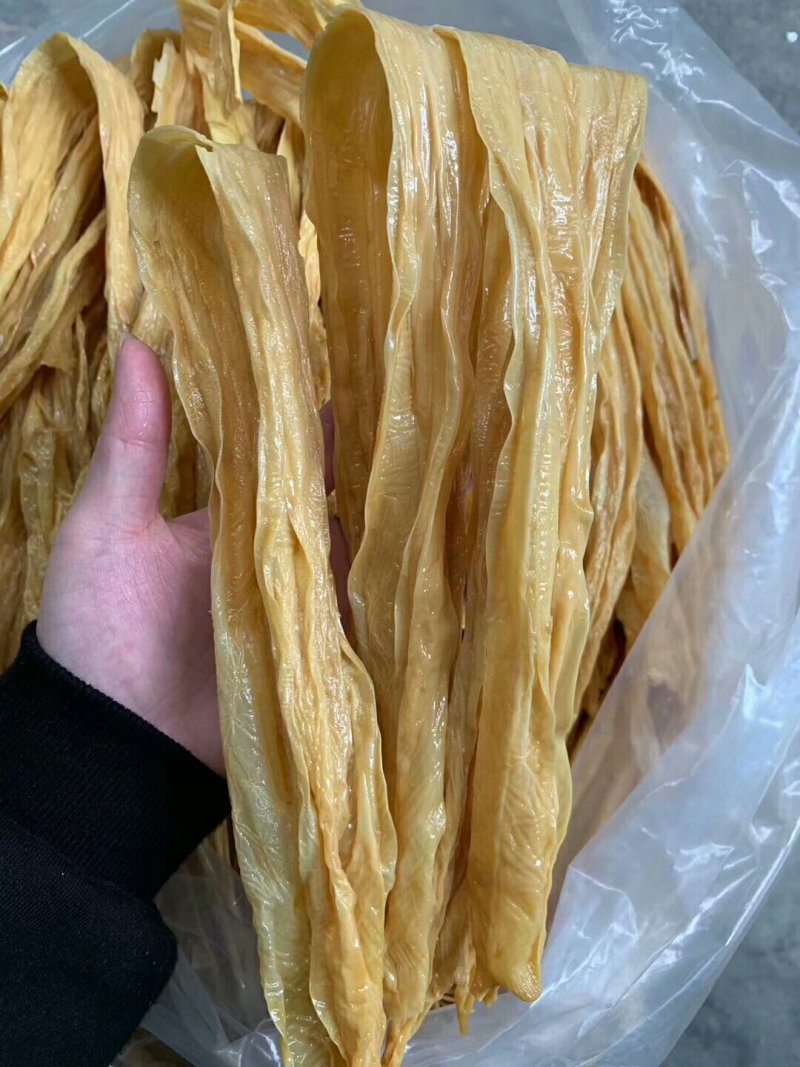 河源农家特产柴火黄豆腐竹干货自产自销