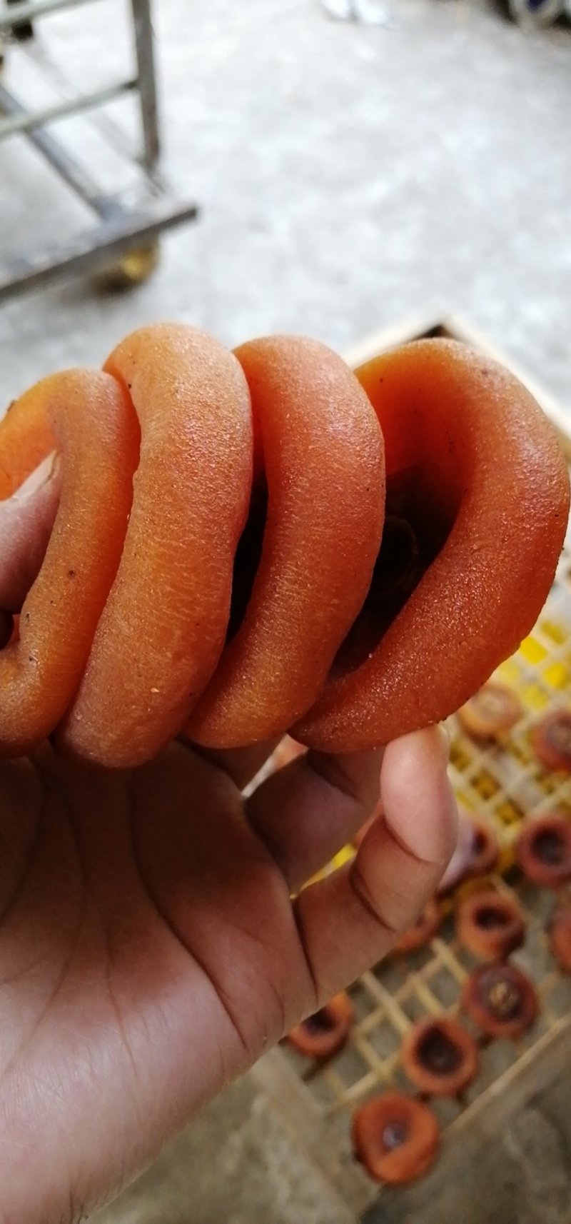 【年货节】广西桂林新鲜柿饼糖饼湿圆饼批发九成干靓饼