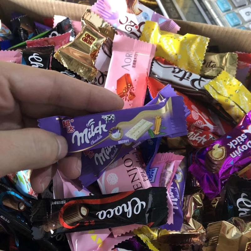 超达巧克力年货巧克力糖果地摊超市展会