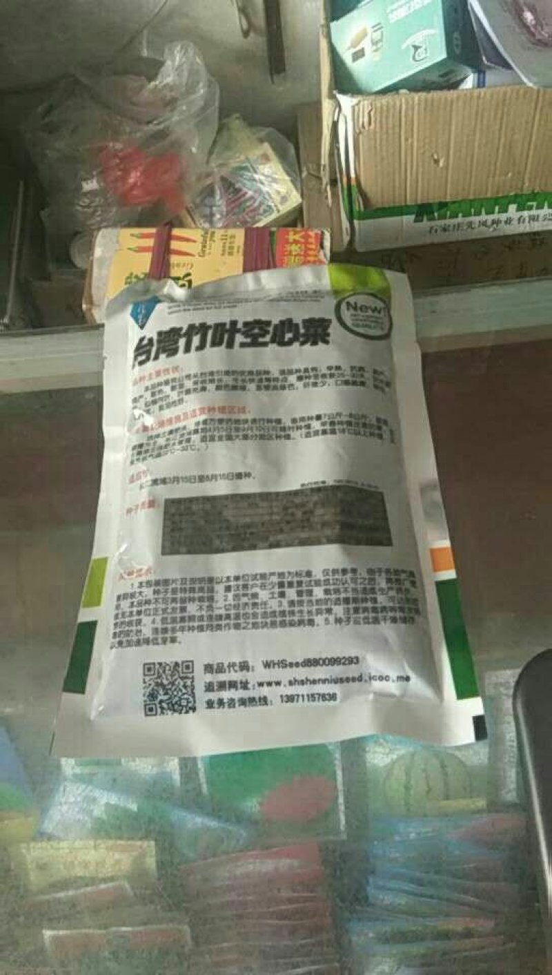 台湾竹叶空心菜种子四季蔬菜种子高品质空心菜口感好多次收割