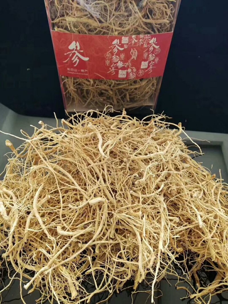 长白山人参须人参白混须泡水打粉煲汤一件代发