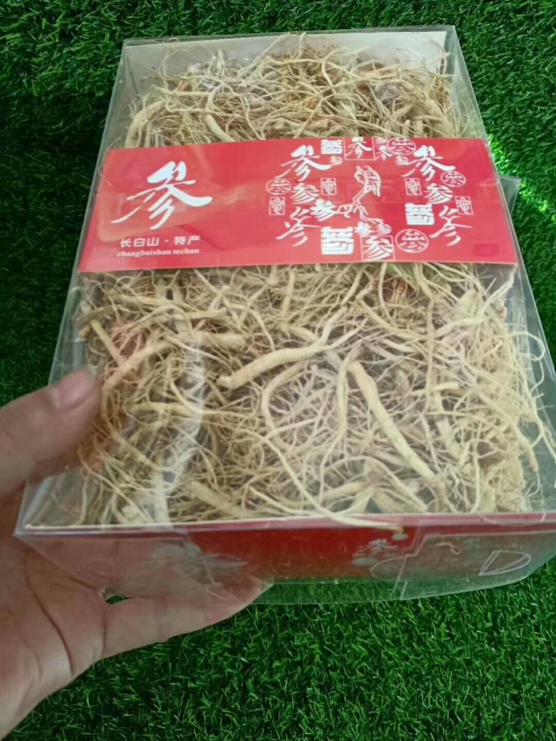 长白山人参须人参白混须泡水打粉煲汤一件代发