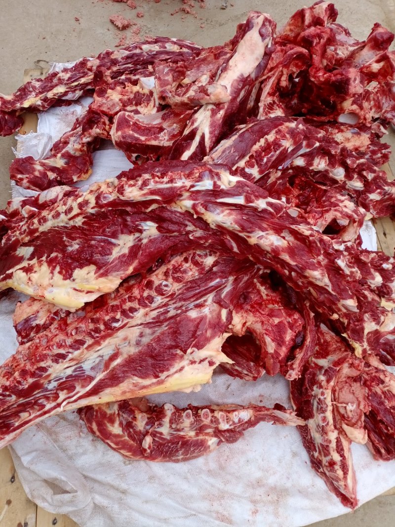 驴肉，现宰鲜驴肉，水褪毛，人工剔骨，精修去油，保质保量
