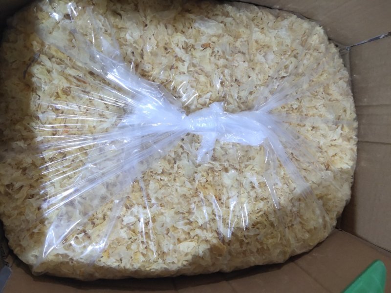 福建古田特产银耳碎片白木耳花片大小规格产地直销