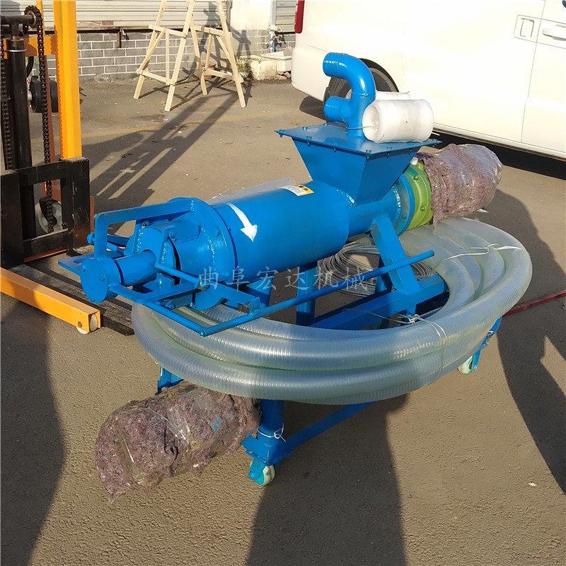 畜牧养殖粪便处理设备螺旋粪便脱水机干湿固液分离机