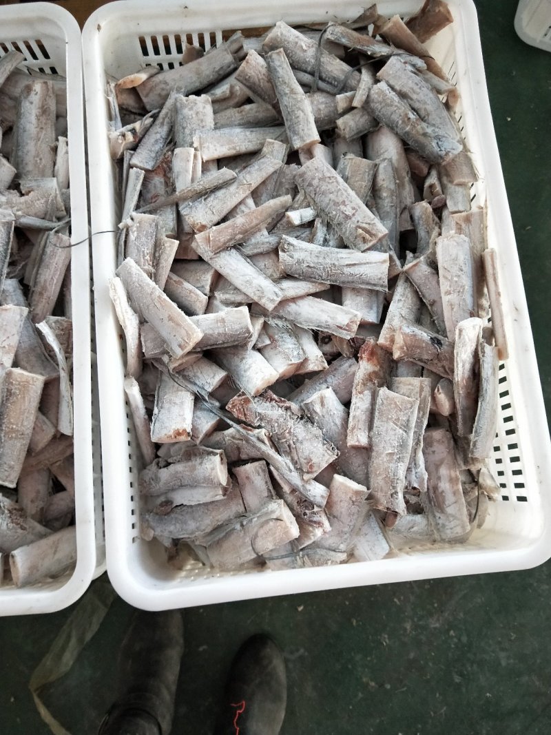 冷链正宗国产油带鱼中段冷冻小眼无冰新鲜海鲜带鱼整箱海鲜