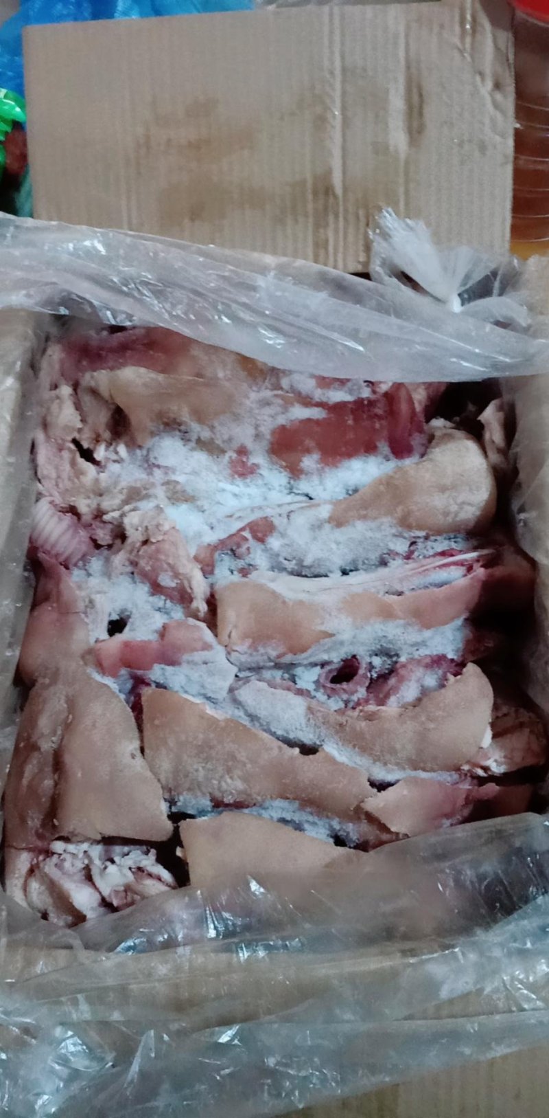 冷冻去骨猪头肉半熟猪头肉猪脸肉卤菜家庭饭店江浙沪皖包邮