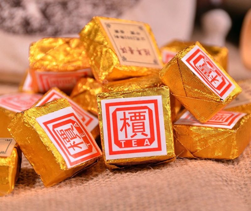 普洱茶普洱熟茶小金砖
