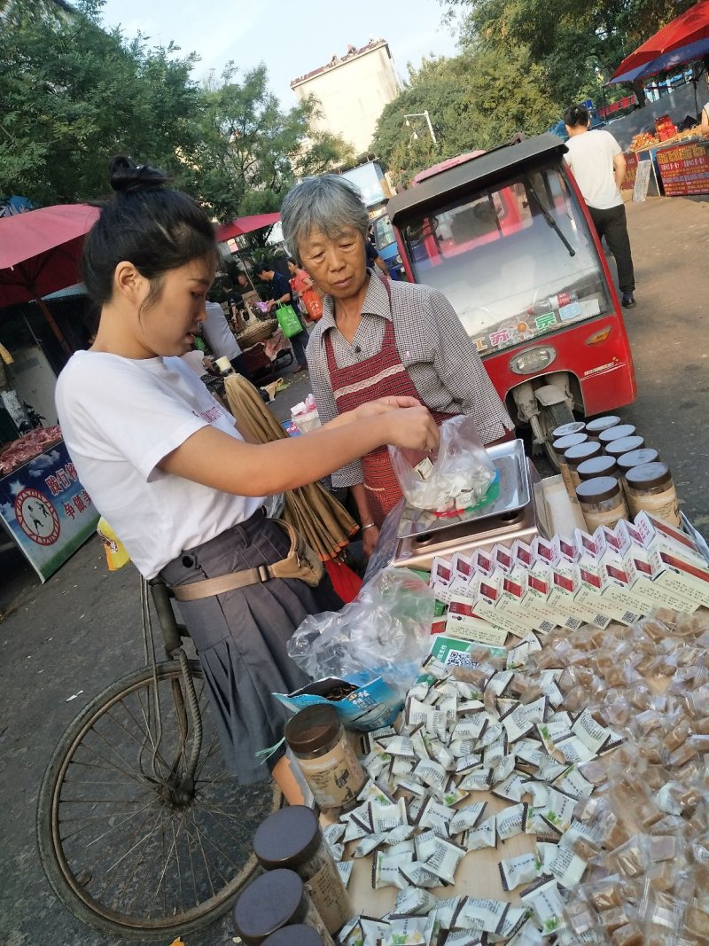 梨膏糖，散装独立包装的板块均有地推展会景区商超电商热卖款