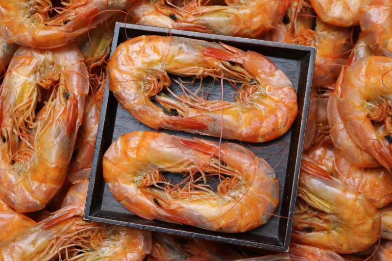精选12-14对特大号南美白对虾干即食对虾鲜甜美味