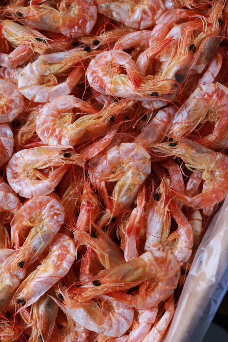 精选小号特级对虾干220只以上1斤即食烤虾干
