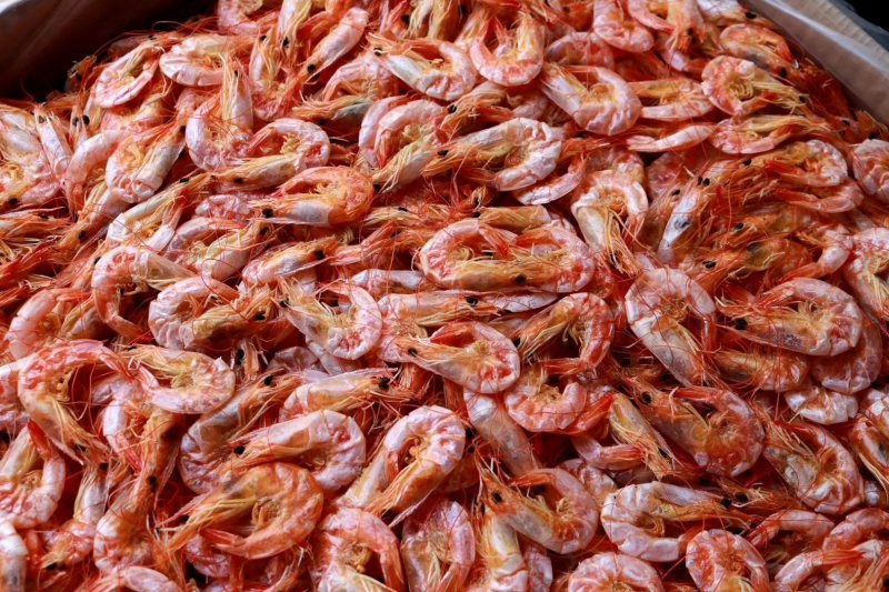 精选小号特级对虾干220只以上1斤即食烤虾干
