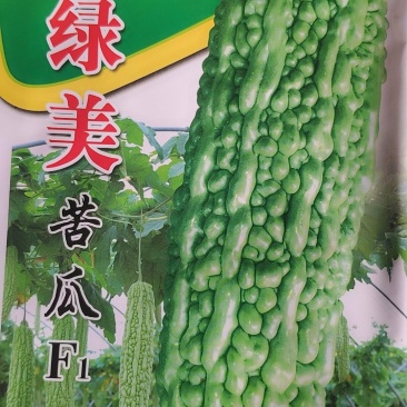 绿美苦瓜种子早熟杂交种瓜长30厘米亩产3000公斤