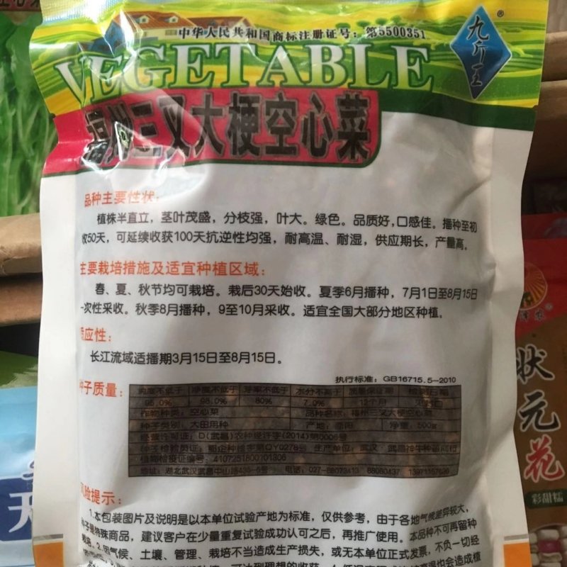 空心菜种子，台湾竹叶空心菜种子，大叶空心菜