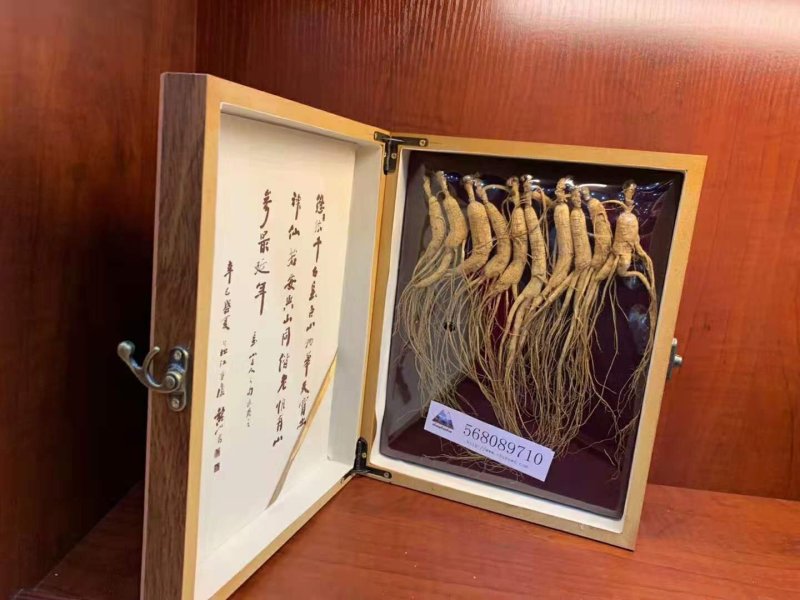竹盒林下参礼盒送礼佳品高大上有面子