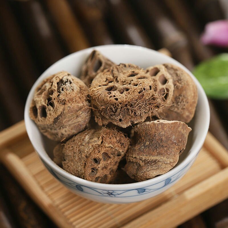 藕节干藕老藕节湖北药用无硫干净中药材