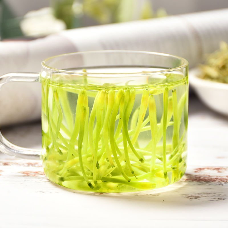 中药金银花茶特级去火茶散装花草茶