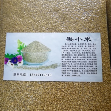 富硒黑小米