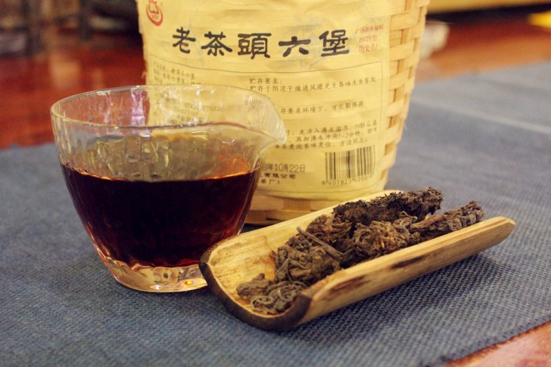 广西六堡茶陈香六堡茶200年陈化老茶